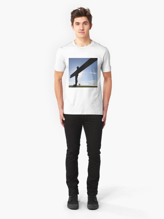 Alternate view of Angel of the North Slim Fit T-Shirt