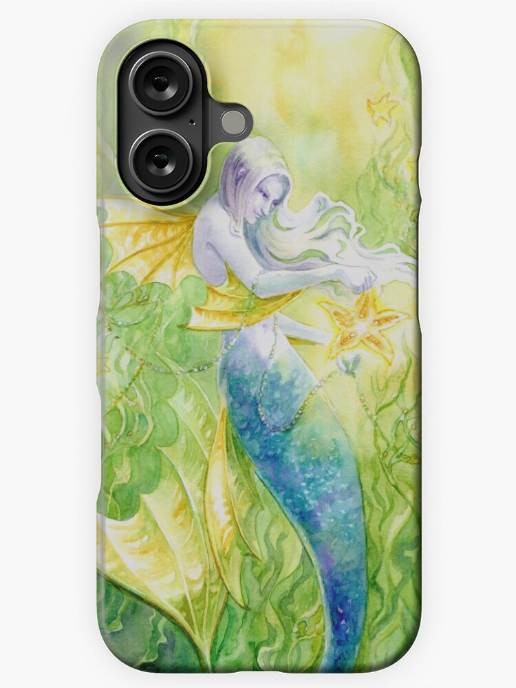 Thumbnail 1 of 4, iPhone Case, Sea Kelp & Starfish designed and sold by janetchui.