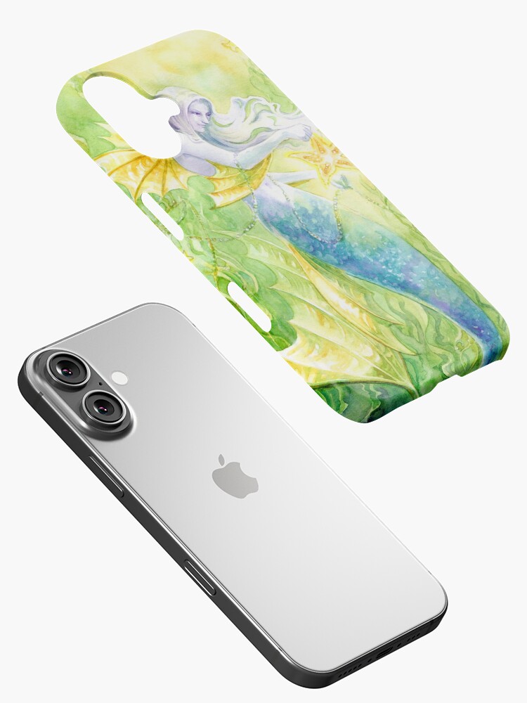 Thumbnail 2 of 4, iPhone Case, Sea Kelp & Starfish designed and sold by janetchui.