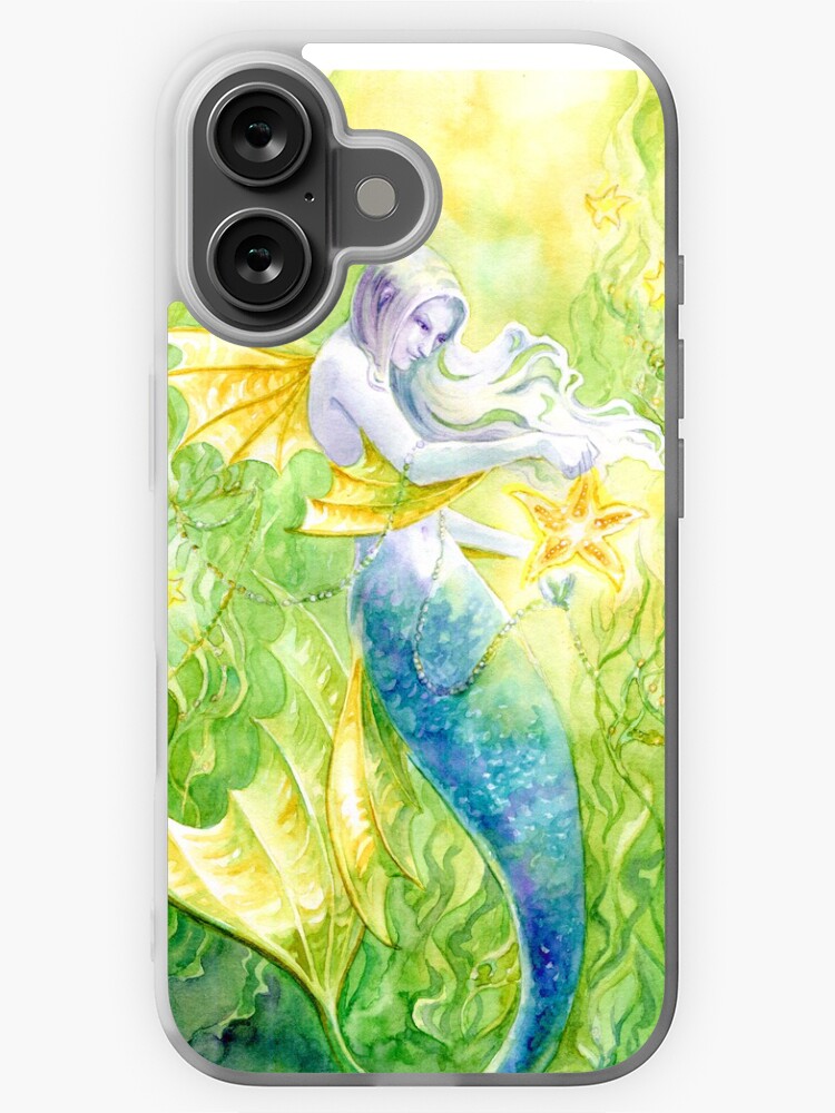 Thumbnail 1 of 5, iPhone Case, Sea Kelp & Starfish designed and sold by janetchui.