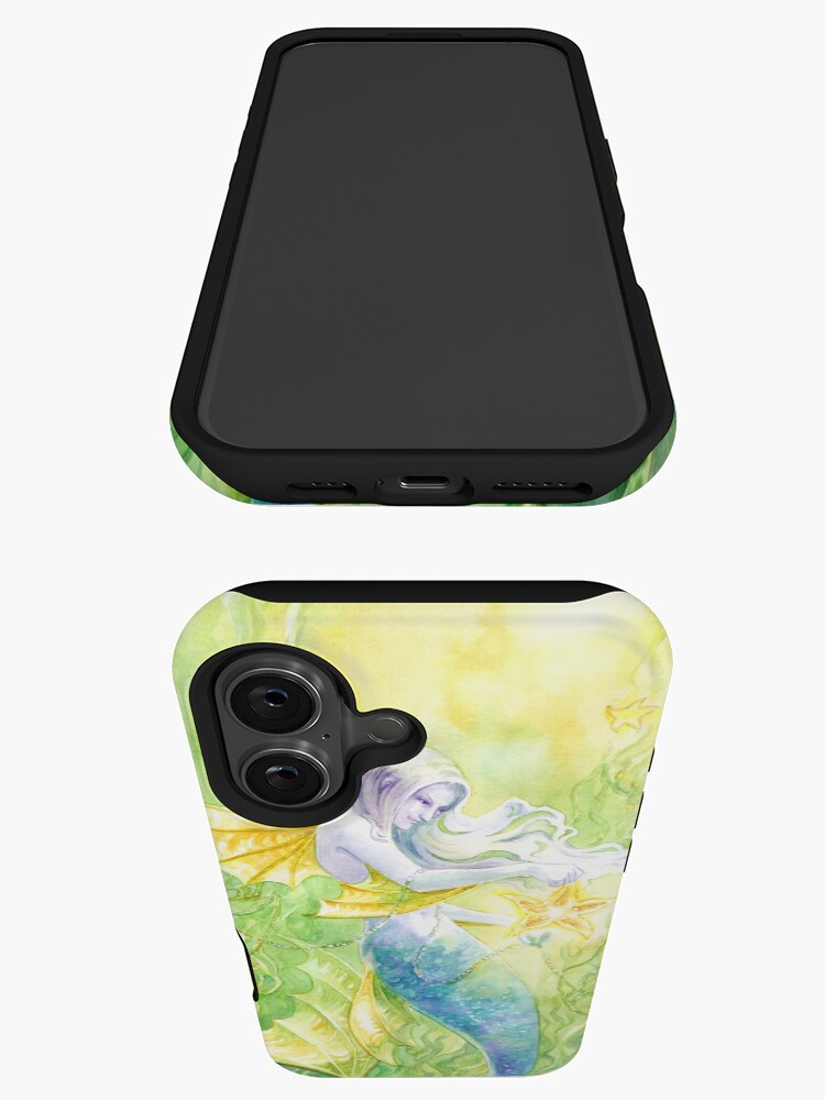 Thumbnail 3 of 4, iPhone Case, Sea Kelp & Starfish designed and sold by janetchui.
