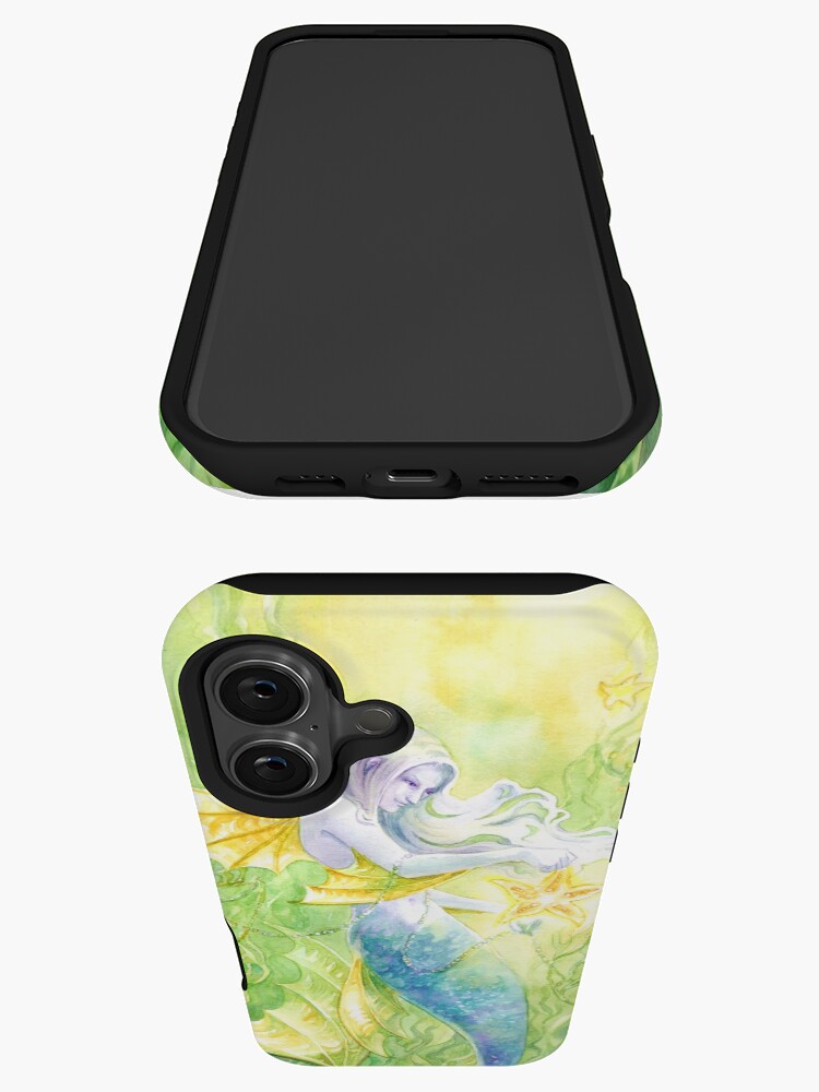Thumbnail 3 of 4, iPhone Case, Sea Kelp & Starfish designed and sold by janetchui.