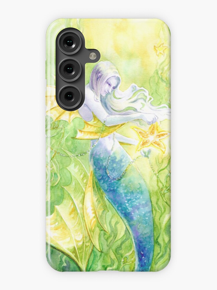 Thumbnail 1 of 4, Samsung Galaxy Phone Case, Sea Kelp & Starfish designed and sold by janetchui.