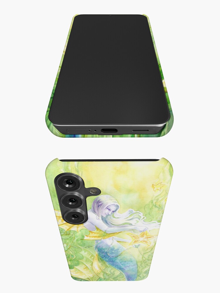 Thumbnail 3 of 4, Samsung Galaxy Phone Case, Sea Kelp & Starfish designed and sold by janetchui.