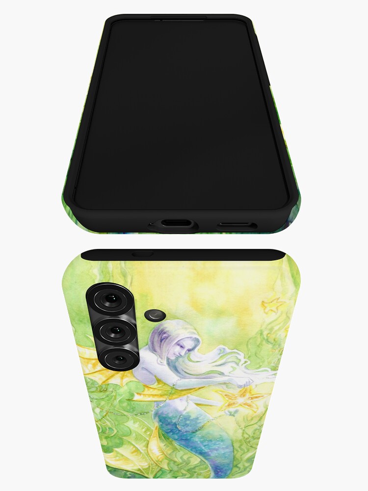 Thumbnail 3 of 4, Samsung Galaxy Phone Case, Sea Kelp & Starfish designed and sold by janetchui.