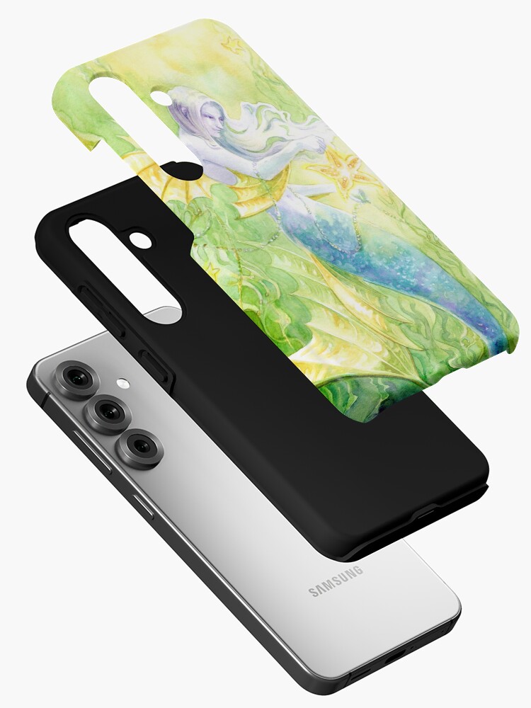 Thumbnail 2 of 4, Samsung Galaxy Phone Case, Sea Kelp & Starfish designed and sold by janetchui.