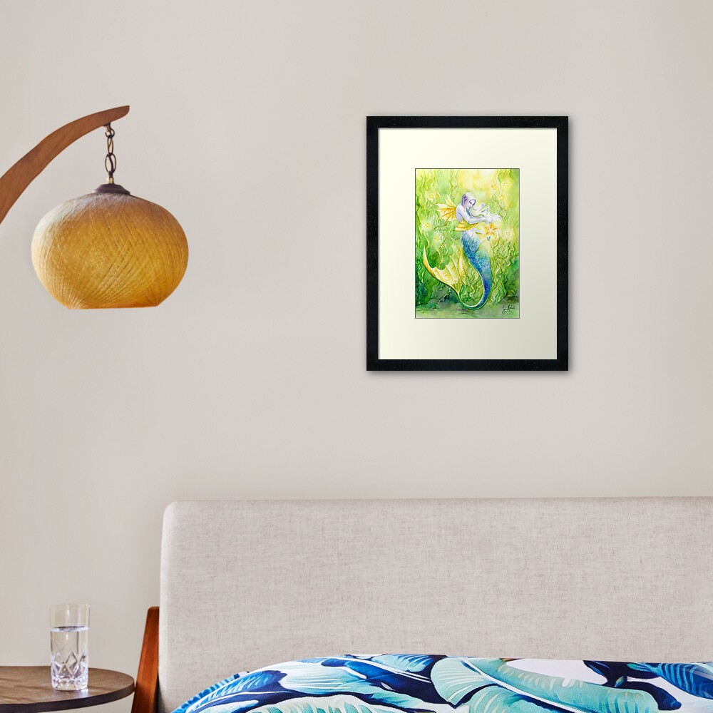 Item preview, Framed Art Print designed and sold by janetchui.