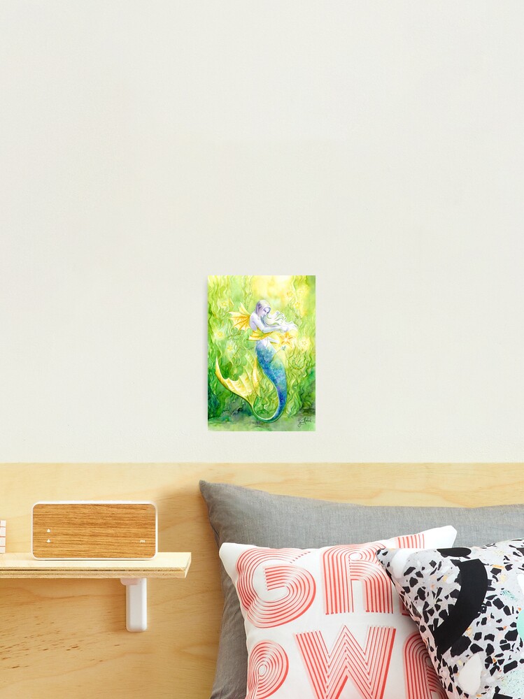 Thumbnail 2 of 3, Photographic Print, Sea Kelp & Starfish designed and sold by janetchui.