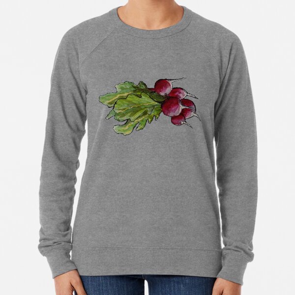 radish aquarelle Lightweight Sweatshirt