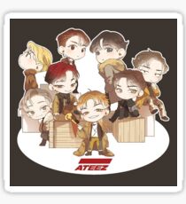 Ateez Chibi Sticker