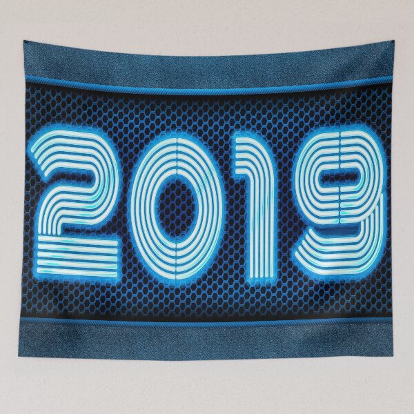 Item preview, fwc 3956 new year happy 2019 designed and sold by fred chiea.