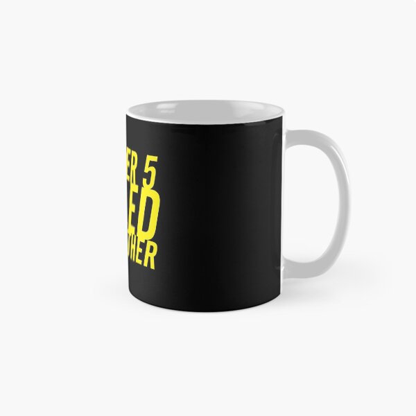 Item preview, Number 5 Killed My Brother - Yellow Text designed and sold by bpcreate.