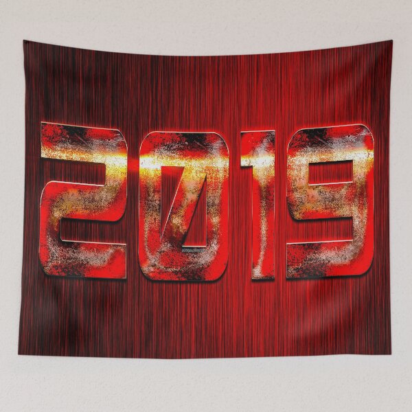 Item preview, fwc 3976 new year happy 2019 designed and sold by fred chiea.