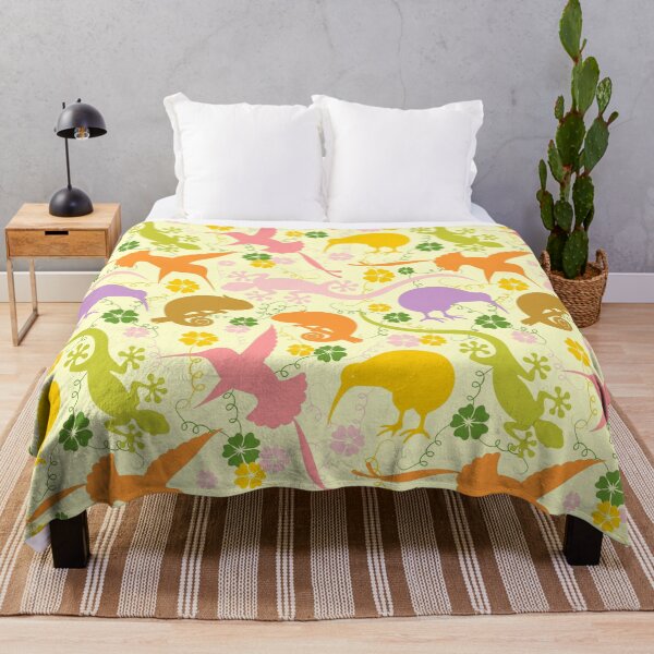 Item preview, Animales exóticos colores pastel formas patrón designed and sold by BluedarkArt.