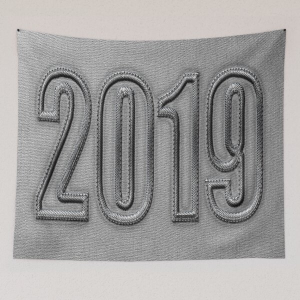 Item preview, fwc 3989 new year happy 2019 designed and sold by fred chiea.
