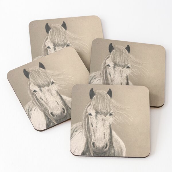 Item preview, Grey Pony  designed and sold by Ali Scarlett Adams.