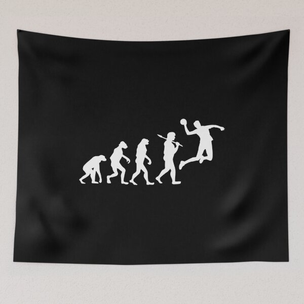 Item preview, Evolution Handball Handballer jump throw gift Sport designed and sold by Franja2.