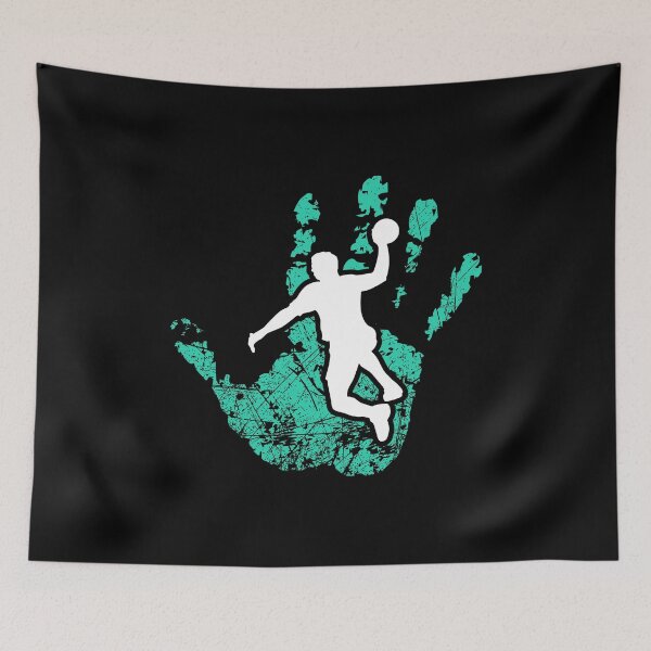 Item preview, Handball Handballer jump throw Gift Sport designed and sold by Franja2.