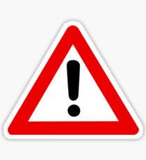 Modern Caution - High Fidelity Sticker