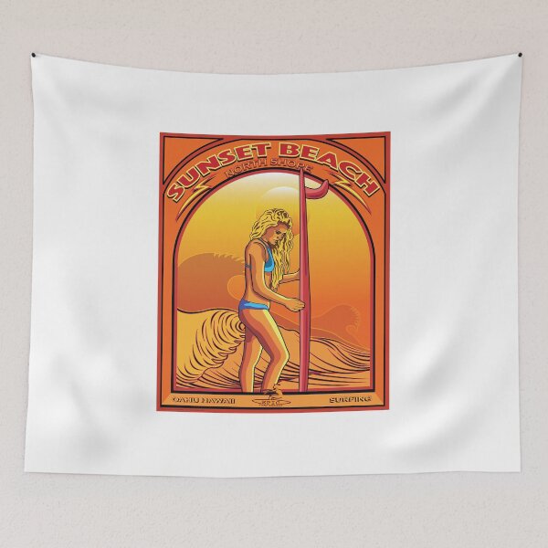 Item preview, SUNSET BEACH NORTH SHORE OAHU HAWAII SURFING designed and sold by Larry Butterworth.