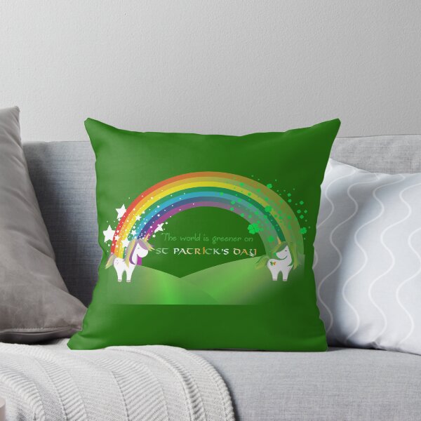 Item preview, Cute St Patrick's Day Unicorn designed and sold by ironcliffdesign.