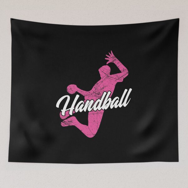 Item preview, Handball Handballer jump throw Gift Sport designed and sold by Franja2.