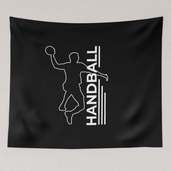 Item preview, Handball Handballer jump throw Gift Sport designed and sold by Franja2.