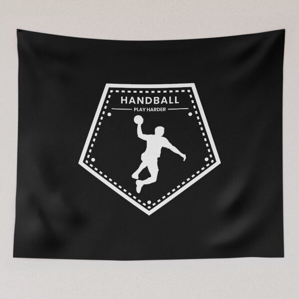 Item preview, Handball Handballer jump throw Gift Sport designed and sold by Franja2.