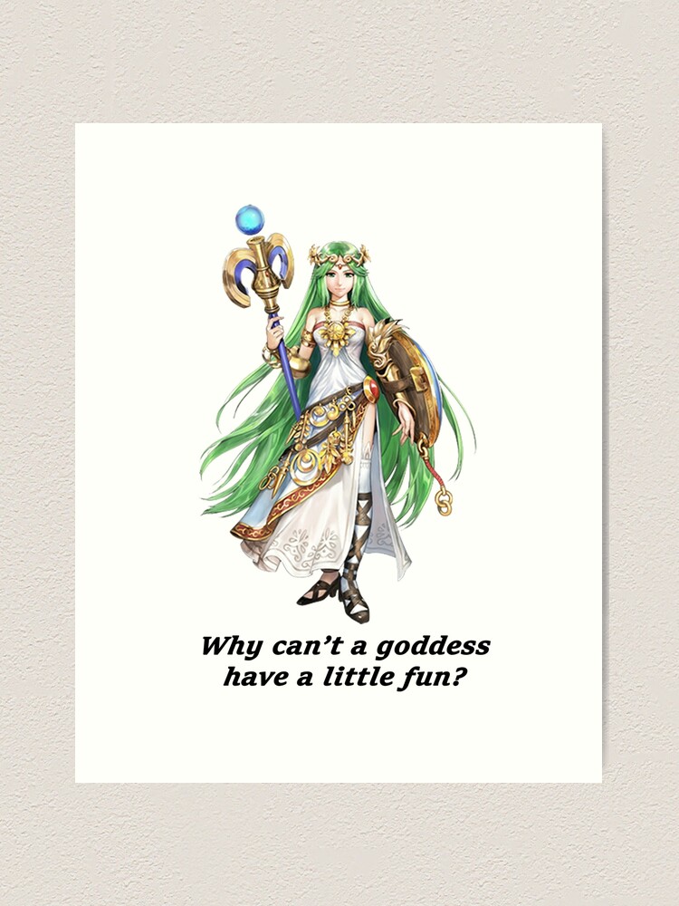 PALUTENA (Goddess of Light) - factory Kid Icarus Perler