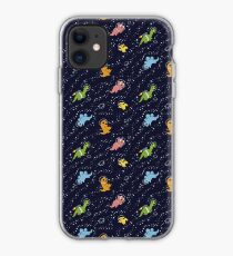 Dinosaurs In Space iPhone Case