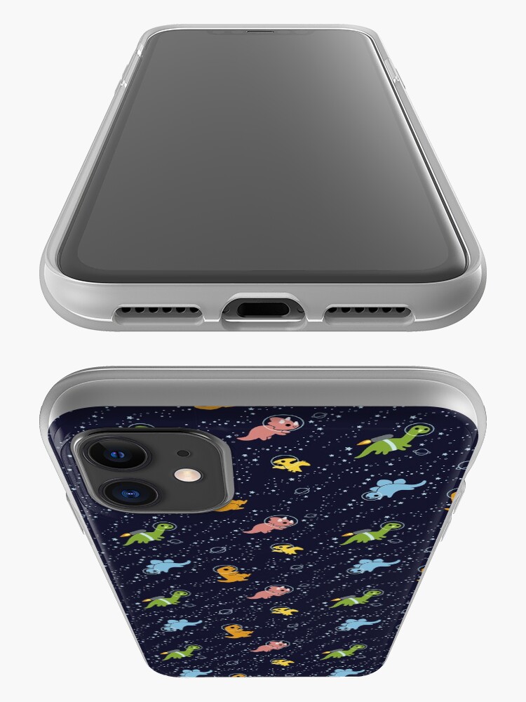 Alternate view of Dinosaurs In Space iPhone Case & Cover