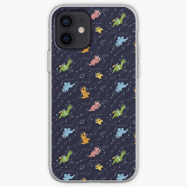 Dinosaurs In Space iPhone Soft Case