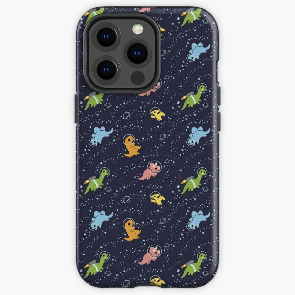 Dinosaurs In Space Pattern iPhone Tough Case