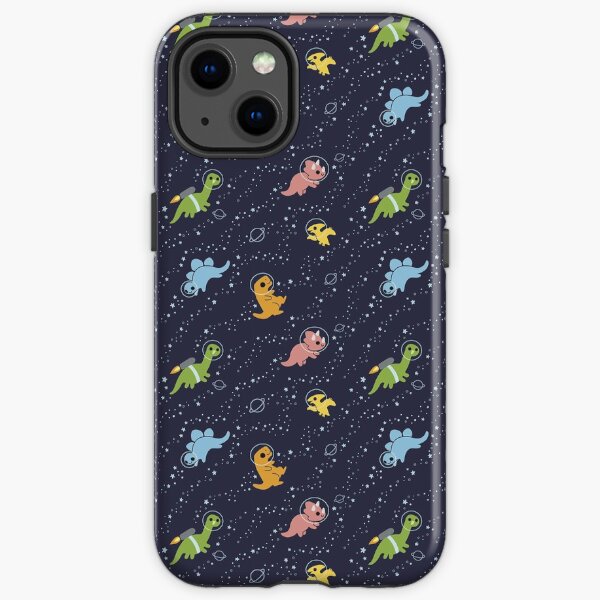 Dinosaurs In Space Pattern iPhone Tough Case