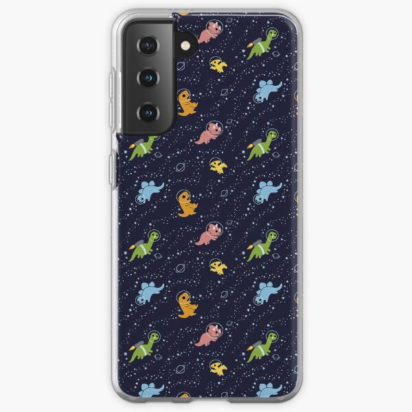 Dinosaurs In Space Samsung Galaxy Soft Case