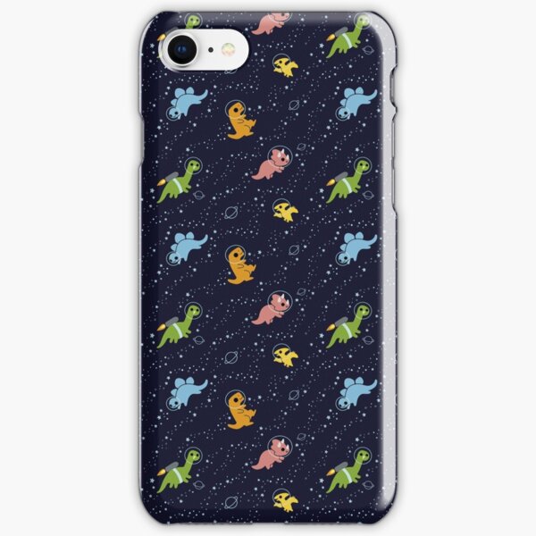 Dinosaurs In Space iPhone Snap Case