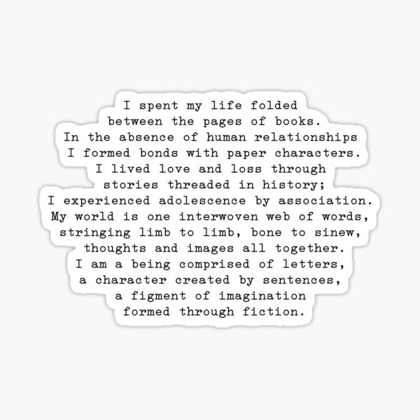 Books - Shatter me Sticker