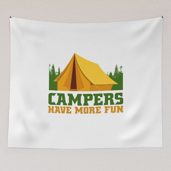 Item preview, Campers have more fun | CAMPING T-Shirt designed and sold by Rokahr-overland.