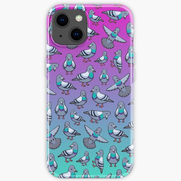 Pretty Pigeons iPhone Soft Case