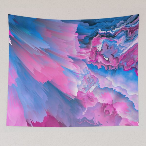 Item preview, Dangerous Safety Glitched Fluid Art designed and sold by virtuallubid.