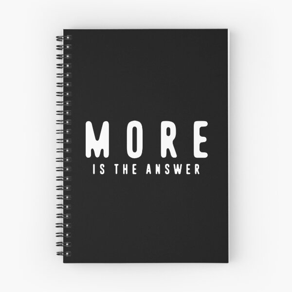 Item preview, MORE Is The Answer designed and sold by TMBTM.
