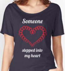 Someone stepped into my heart Relaxed Fit T-Shirt