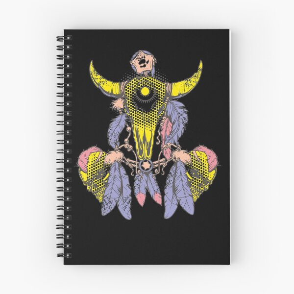Item preview, Native American Indian Skull Mohawk Buffalo Tattoo Tribal Ink Art designed and sold by goodfriendkyle.