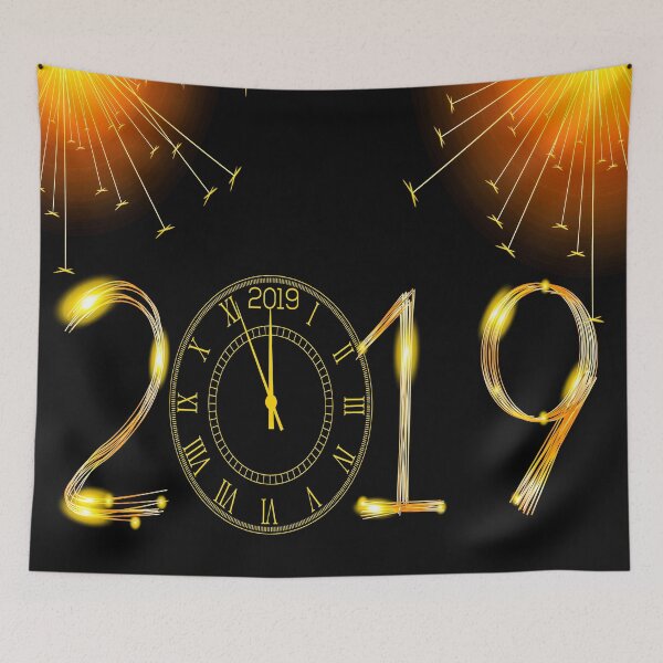 Item preview, fwc 4053 new year happy 2019 designed and sold by fred chiea.