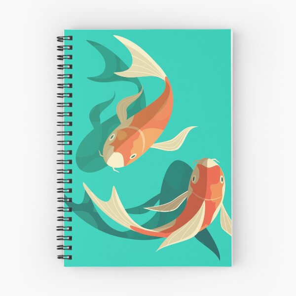 Item preview, Koi Carp Fish Japanese Luck Fortune Prosperity Gift designed and sold by peter2art.