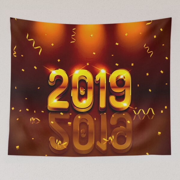 Item preview, fwc 4061 new year happy 2019 designed and sold by fred chiea.