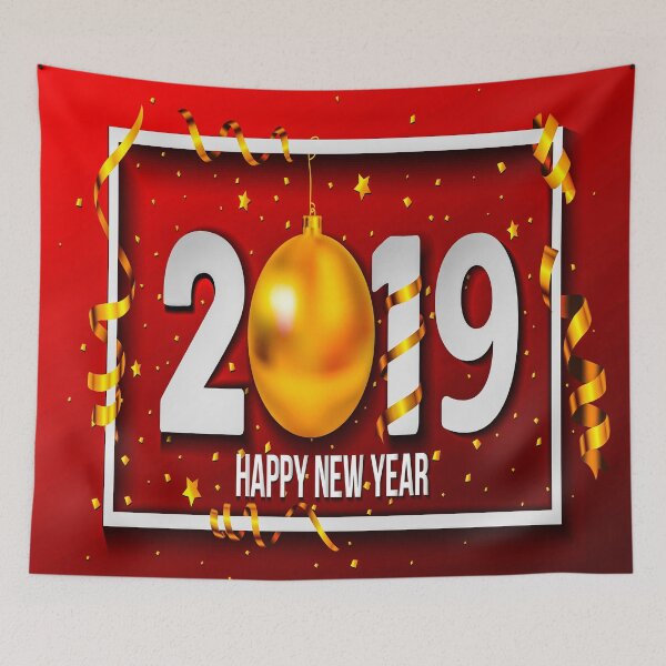 Item preview, fwc 4066 new year happy 2019 designed and sold by fred chiea.