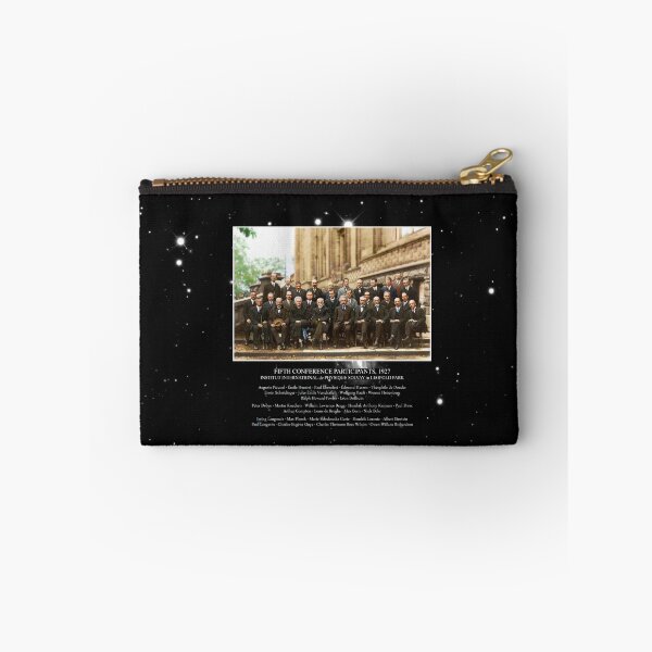 Item preview, 1927 Solvay Conference (deep space NGC3660 bg), posters, prints designed and sold by GodsAutopsy.
