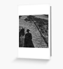 horse shadow 4 Greeting Card