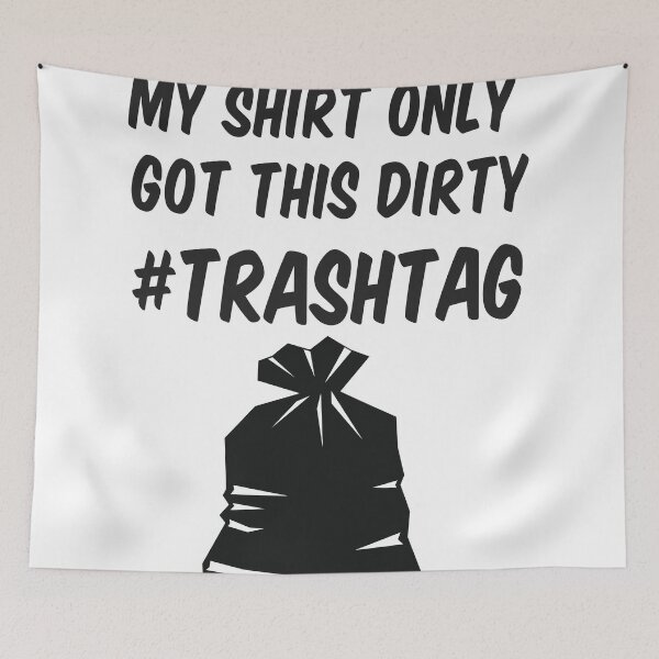 Item preview, Trashtag Shirt designed and sold by xDeluxe.